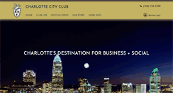 Desktop Screenshot of charlottecityclub.com